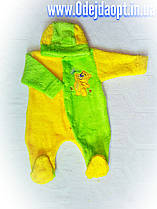 Теплий чоловічок, комбінезон для малюків на зріст 68,74 см