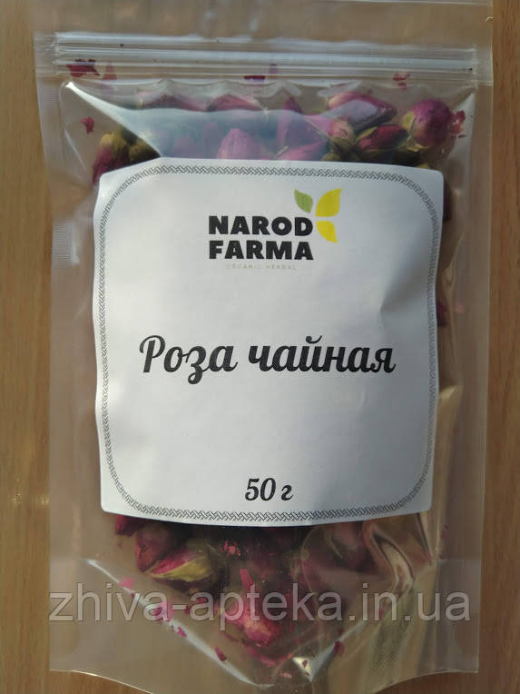 Роза чайна кримська (лепестки) 50г