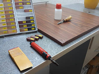 Реставрація кухонної шпонованої накладки. 3