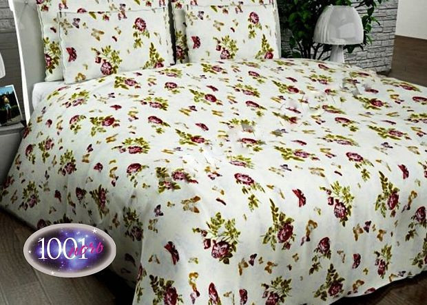 Набір постільної білизни Бязь Голд Люкс №бл17 Євро 220х240