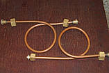 Підвод (перелив, перекачування) балонний мідний довжина 670 мм з гайками G3/4>СП21.8, фото 2