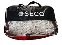 Футбольная сетка SECO толщина нити: 4 мм; размер:7.4х2.5х1.5 м