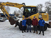 Колесный экскаватор Komatsu PW 160-7 2007 года