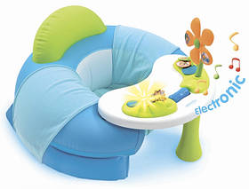 Дитяче крісло Smoby Toys Cotoons з ігровою панеллю Блакитне (110210)