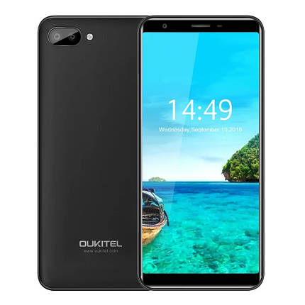 Смартфон Oukitel C11 Pro Black 4G 3/16 Гб 3400 мА·год у наявності + чохол, фото 1