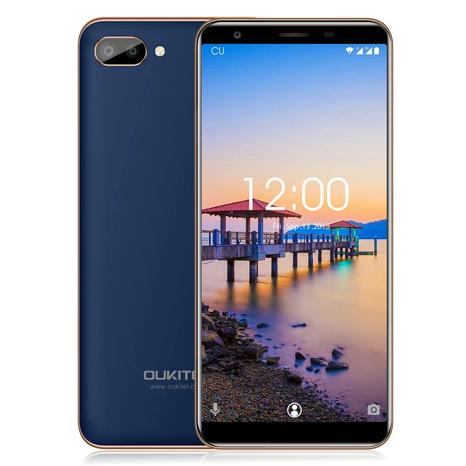 Смартфон Oukitel C11 Pro Blue 4G 3/16 Гб 3400 мА·год у наявності + чохол