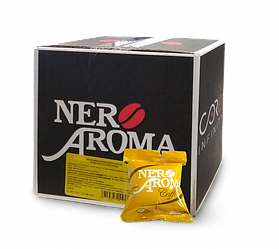 Кава в капсулах Nero Aroma Gold 50 шт 100% Арабіка Італія Неро Арома Голд Еспресо Поінт