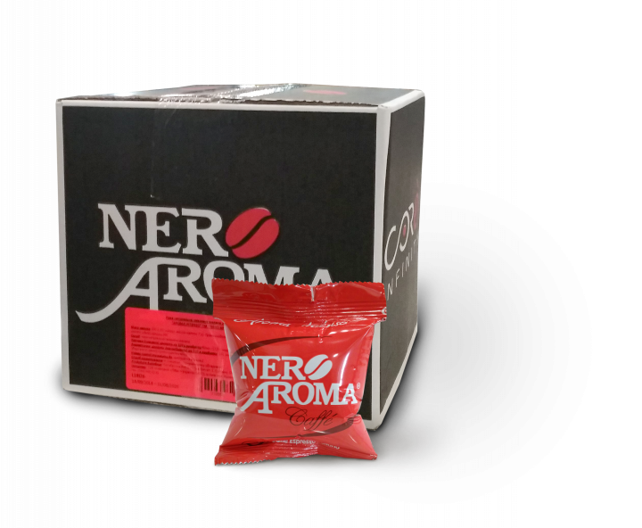 Кава в капсулах Nero Aroma Intenso 50шт Італія Неро Арома Еспресо Поінт капсульний