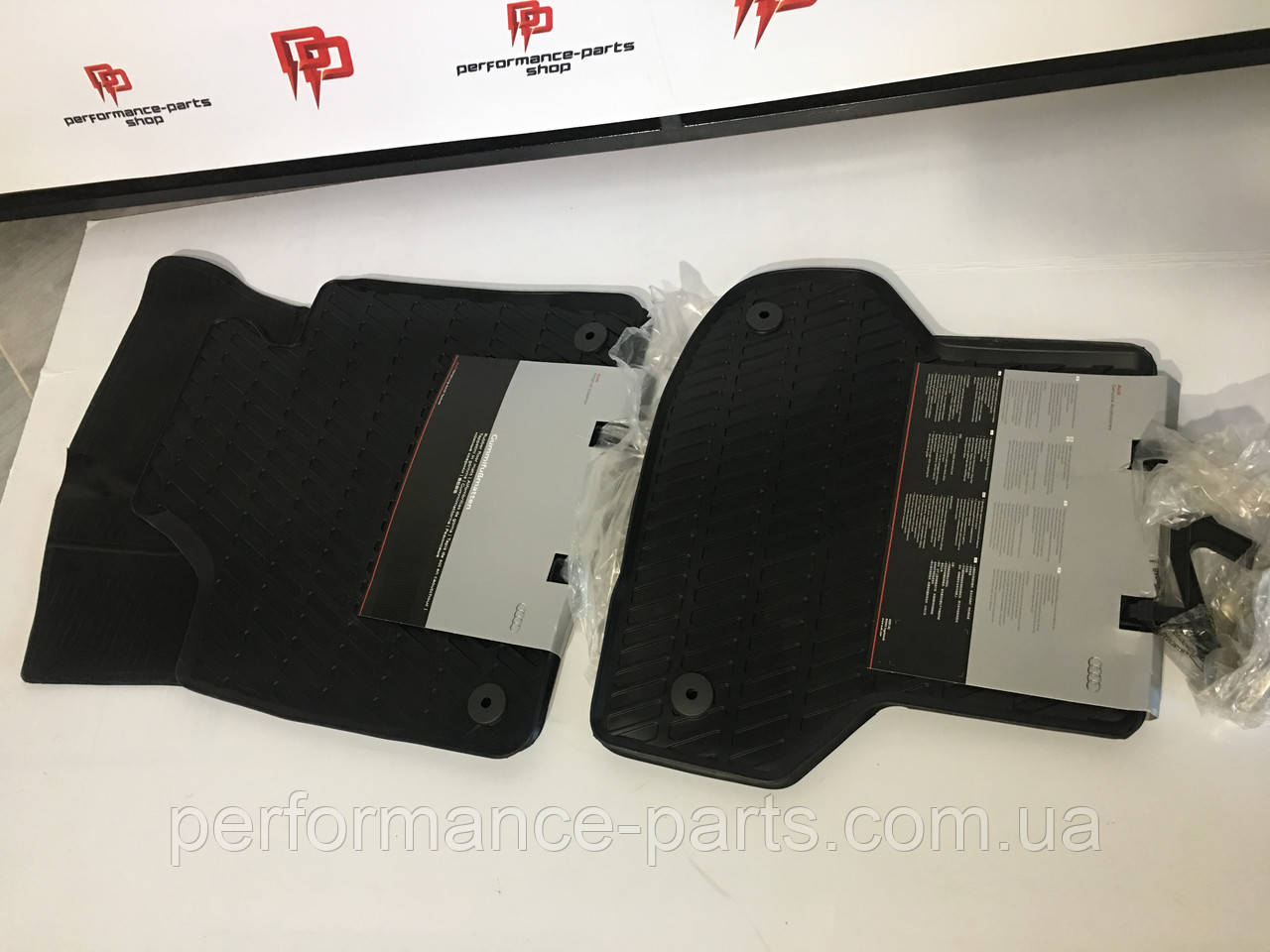 Килимки салону гумові комплект Audi A3 2004-2013. Артикул 8P1061501041-8P0061511041