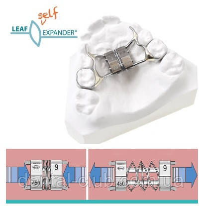 Посилений гвинт з пружинним механізмом Leaf, зусилля 900г Leone (Леоне) А2706-06, фото 1