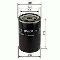 Фильтр масляный MAN L2000 / M2000 / G / M (BOSCH) 51055017160 51055017161 51055017165 51055017166 51055017173