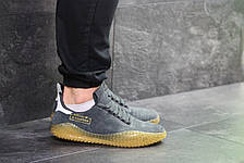 Чоловічі кросівки Adidas Kamanda,замшеві,сірі 43р, фото 3