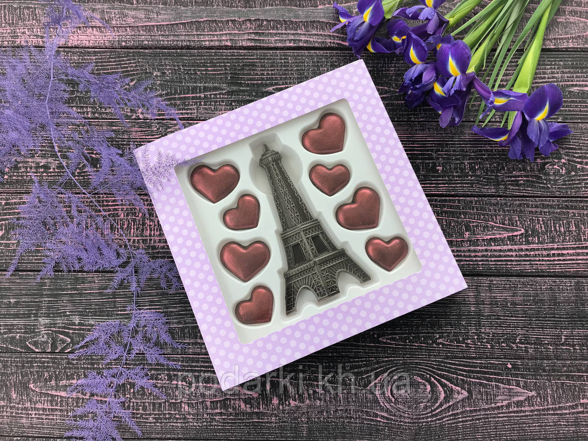 Шоколадна композиція Париж для дівчини
