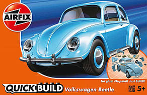 Автомобіль VW Beetle. ШВИДКЕ ЗБІРКА БЕЗ КЛЕЮ. AIRFIX J6015
