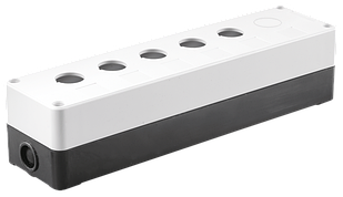 Корпус КП105 (6) для кнопок 5 (6) місць білий IEK