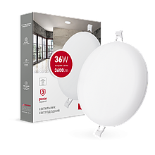 Світильник точковий Maxus SP edge 36W 4100K 1-MSP-3641-C