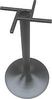 База опора столу Бордо чавунна 460 мм, висота 1100 мм, колір чорний, для бару, кафе, ресторану, фото 2