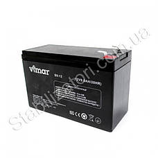 VIMAR B9-12 — 12 В — 9 А/год — мультигелевий акумулятор для ДБЖ, УПС, UPS, ДБЖ, безперебійника, фото 3