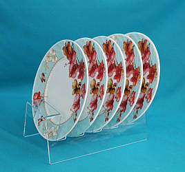 Акриловий тримач для 5 тарілок