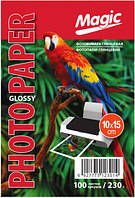 Фотопапір Magic 10х15 Глянсовий 230г. (100листів)
