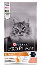 Корм Pro Plan (Про План) ELEGANT для дорослих кішок з чутливою шкірою (лосось), 400 г