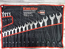 Набір ключів комбінованих 18шт KingRoy KRTRP-18