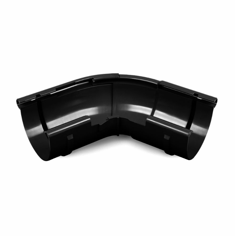 Кут ринви BRYZA зовнішній регул.120-145 град., Чорний RAL 9005