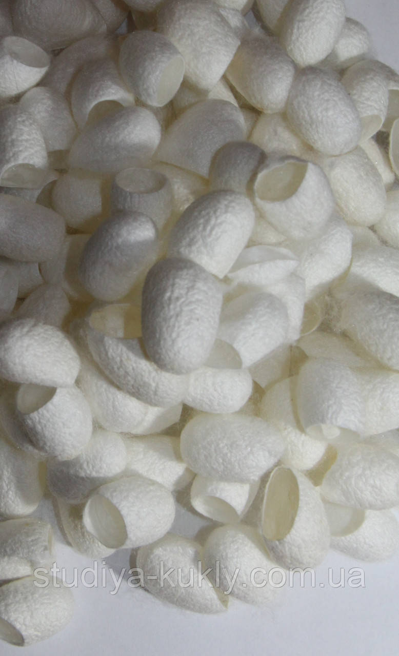 Кокони тутового шовкопряда першої категорії, упаковка 10 шт, фото 1