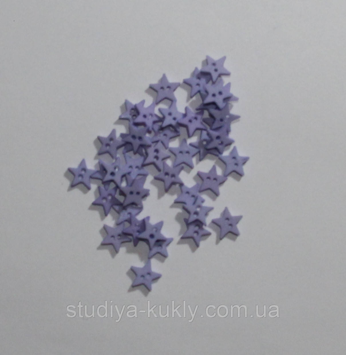 Гудзики для ляльок міні, зірочки №11, фото 1