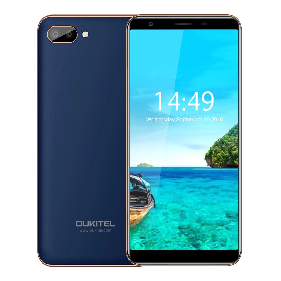 Смартфон Oukitel C11 Blue 5.5" 1/8Gb 3400mAh Android 8.1 + Бампер! - фото 9 - id-p880478535