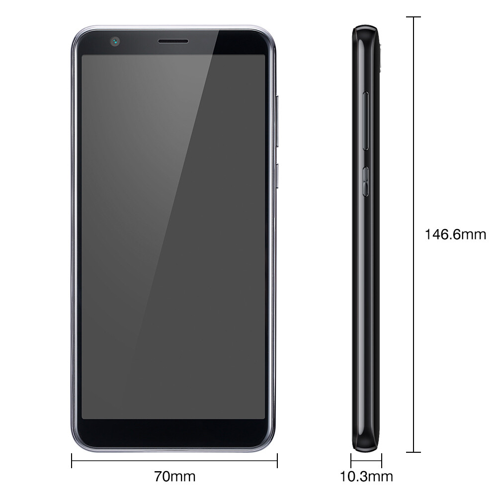 Смартфон Oukitel C11 Gold 5.5" 1/8Gb 3400mAh Android 8.1 + Бампер! - фото 4 - id-p880518031