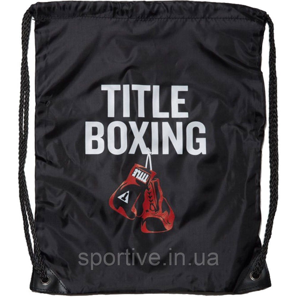 Спортивна сумка-мішок TITLE Boxing TBAG23