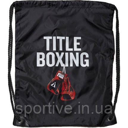 Спортивна сумка-мішок TITLE Boxing TBAG23, фото 1