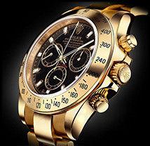 Механіка Rolex Daytona Gold ролекс механічний годинник чоловічий золото-чорний