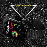 Фітнес браслет Lemfo X9 Metal із сенсорним екраном і вологозахистом IP68 (Чорний), фото 4