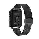 Фітнес браслет Lemfo X9 Metal із сенсорним екраном і вологозахистом IP68 (Чорний), фото 7