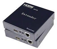 HDMI передатчик по витой паре до 100м Extender Support 4Kx2K, Технология HD BaseT, RS232, Ethernet standard