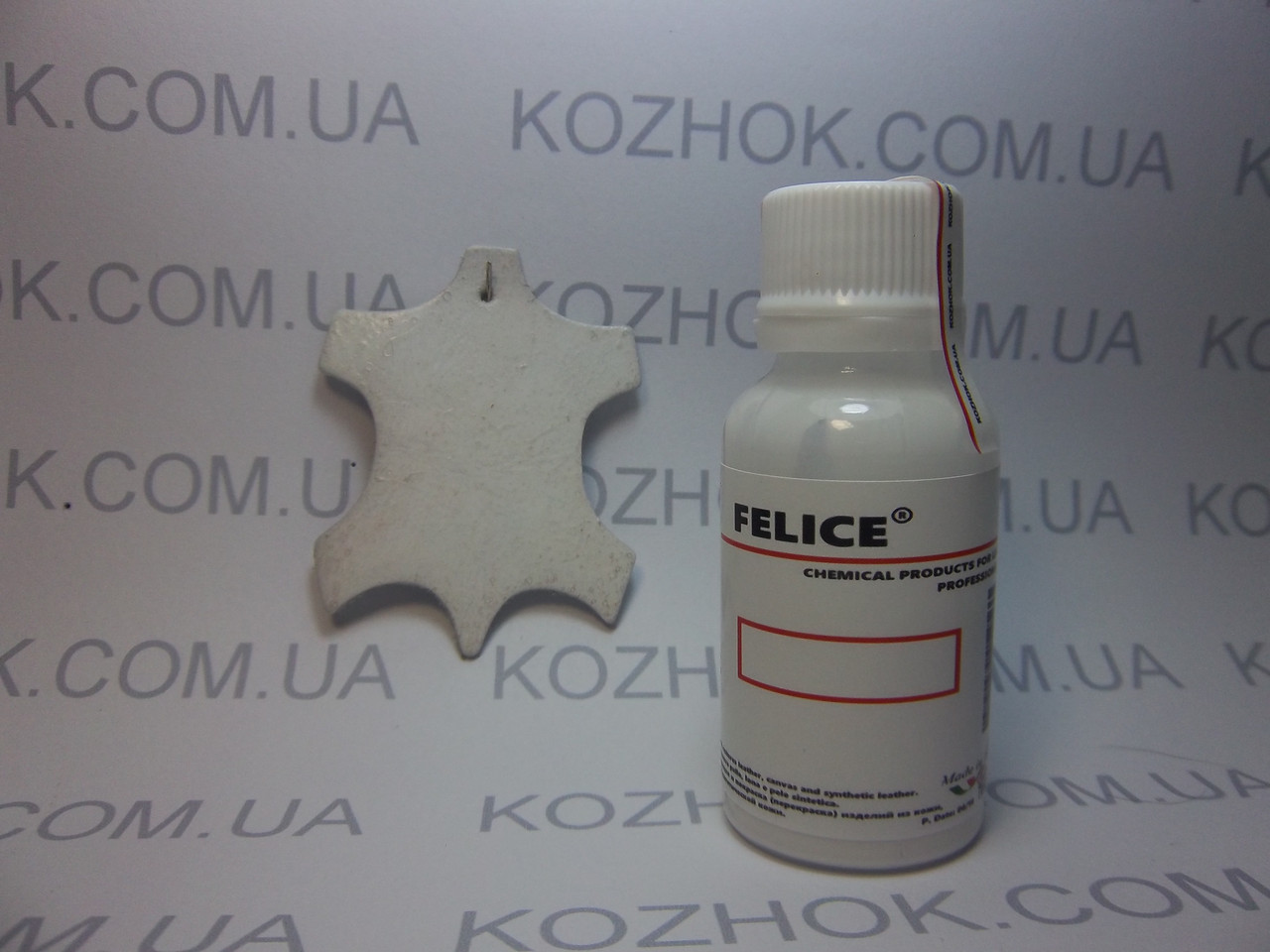 Краска для Кожи Felice Цв.Белый (25 Мл)Для Обуви,гладкой Кожи ...