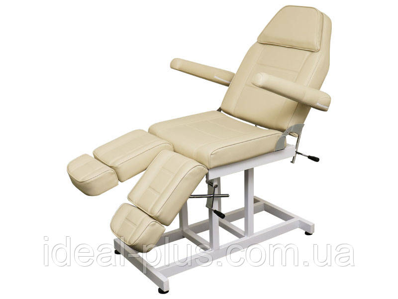 Крісло Кушетка для педикюру косметологічна з роздільною підніжкою педикюрно-косметологічне крісло 246Т, фото 1