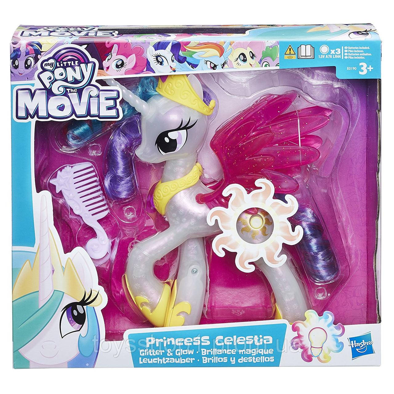 My Little Pony the Movie Glitter Glow Princess Celestia