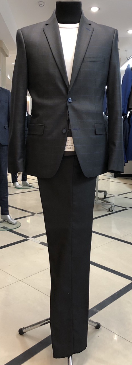 Чоловічий костюм West-fashion модель А Т-15 темно-коричневий