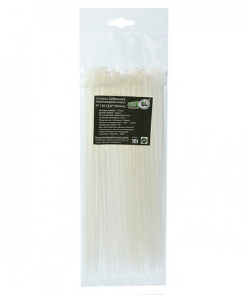 Кабельна Стяжка (хомут) 4х250 (3,6х250мм) тм ТАКЕЛ, фото 1