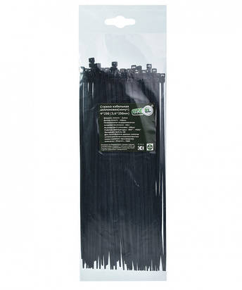 Кабельна Стяжка (хомут) 4х250 (3,6х250мм) тм ТАКЕЛ, фото 2