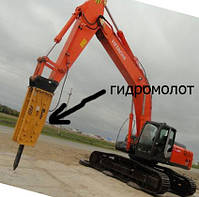 Оренда Екскаватора з Гідромолотом - Оренда Гідромолота