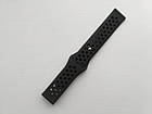 Силіконовий ремінець Sport Nike Style для Xiaomi Amazfit Bip / Lite / 20 мм Чорний 1674P, фото 3