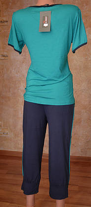 Жіночий літній спорт. костюм (футболка, шорти) L, фото 3