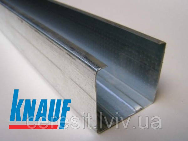 Профіль CW75-4м  Кнауф або Budmat 0,6мм усилений