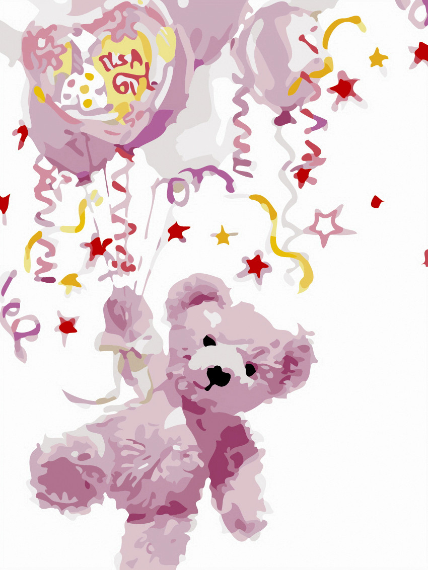 Художній творчий набір, картина за номерами У нас дівчинка!, 30x40 см, «Art Story» (AS0486)