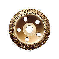 Шліфувально-обдирковий чашковий диск 125х22 мм. з твердосплавною напайкою No2 конічний