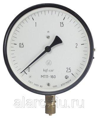 Манометр МТП-160 10 кгс/см2